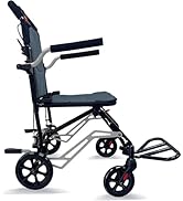 Amazon | Care-Parents 車椅子 介助型 アルミ製 折りたたみ 車イス